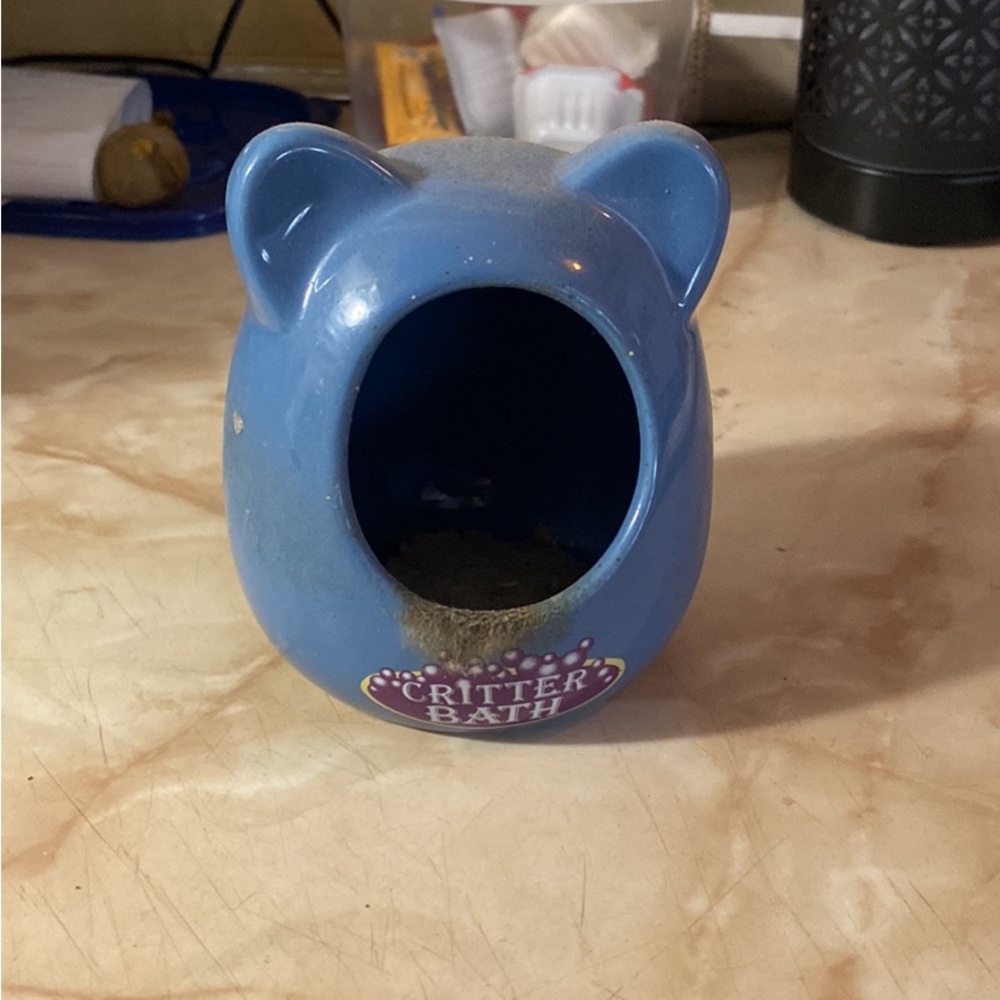 ceramic kaytee small animal critter dust bath